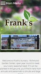 Mobile Screenshot of franks-nursery.com